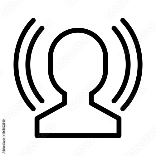 influencer Line Icon