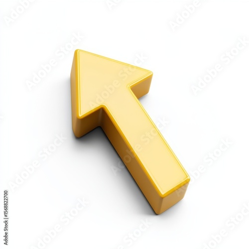 Upward Yellow Arrow