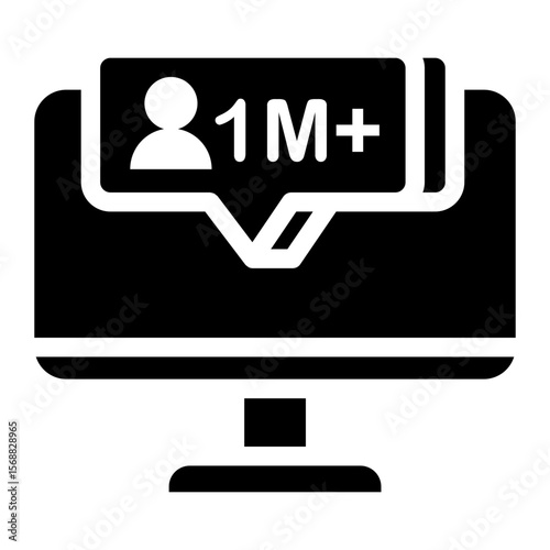 influencer Solid icon