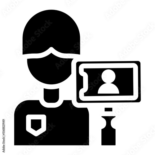 influencer Solid icon