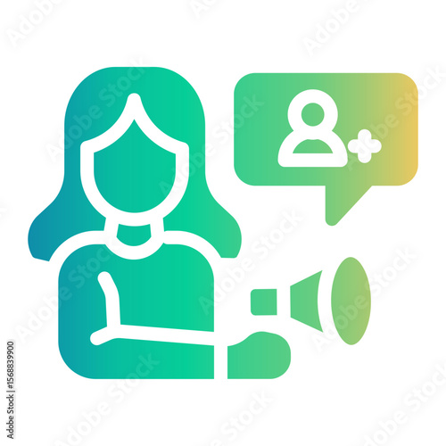 influencer Gradient icon