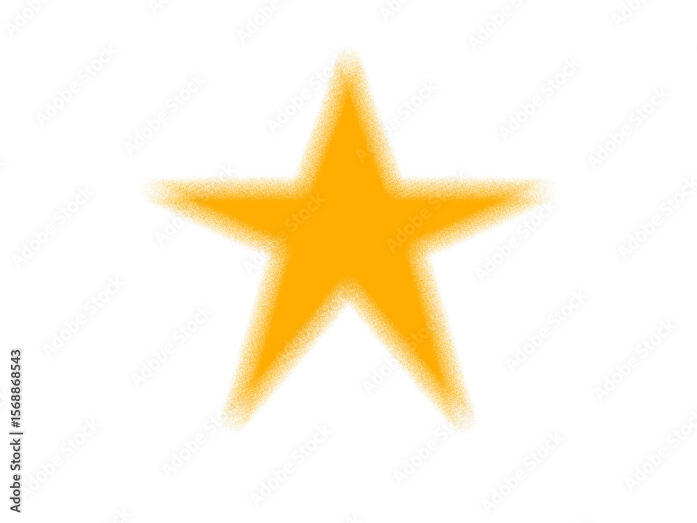 Fototapeta premium golden star isolated on white background