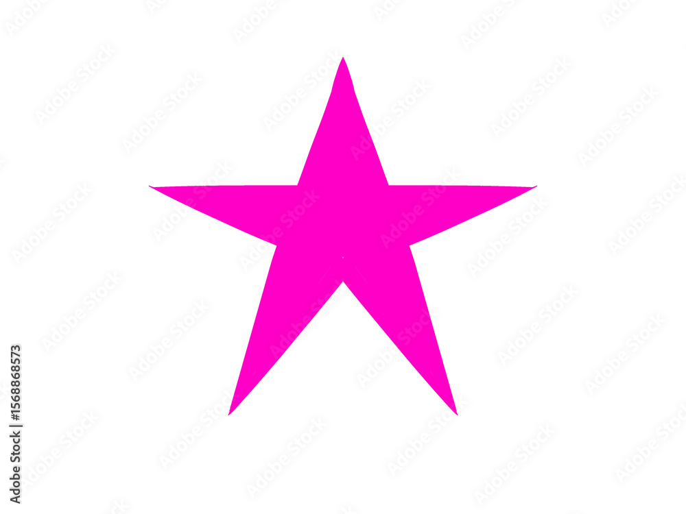 Obraz premium purple star logo