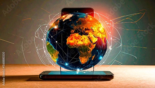 Technology connects the world through digital signals.  