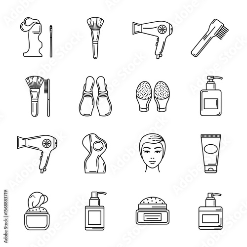 Hair and Beauty Salon Essentials Icons of Style and Care