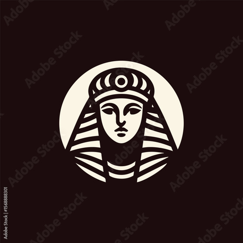 Queen cleopatra logo