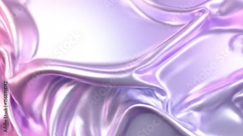 Wallpaper Mural Soft, flowing, iridescent purple and lavender silk fabric Torontodigital.ca