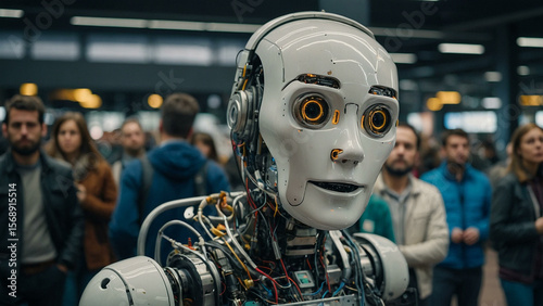 Colorful Digital Art Display Malfunction