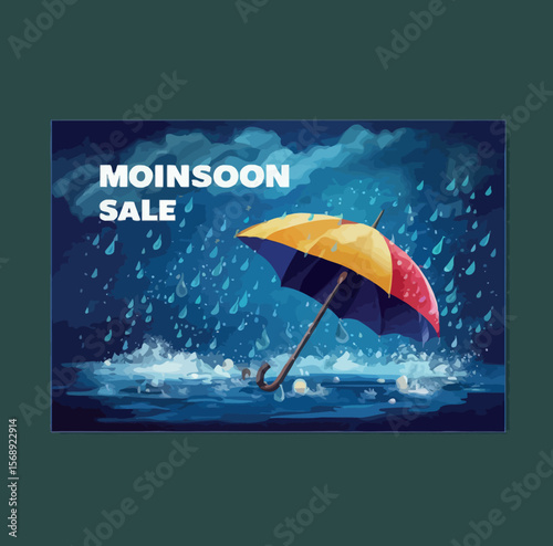 A banner design for monsoon sale (4)