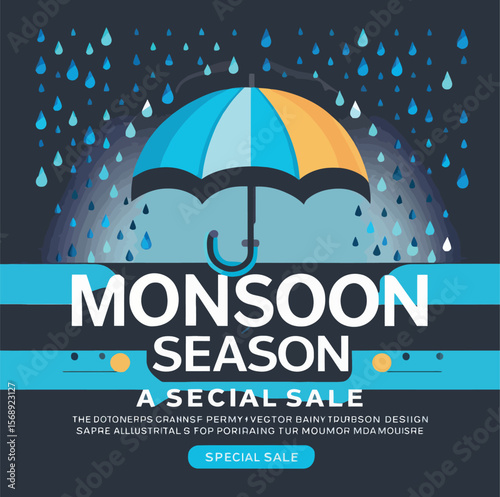 A banner design for monsoon sale (7).eps