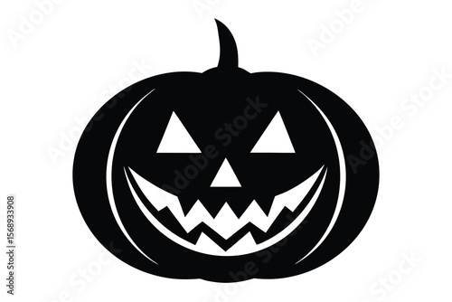 jack o lantern vector icon