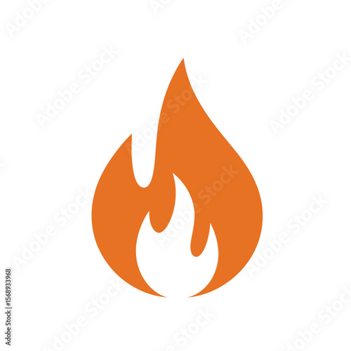 Fire flame logo