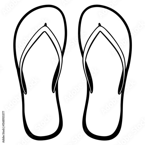 pair of flip flops