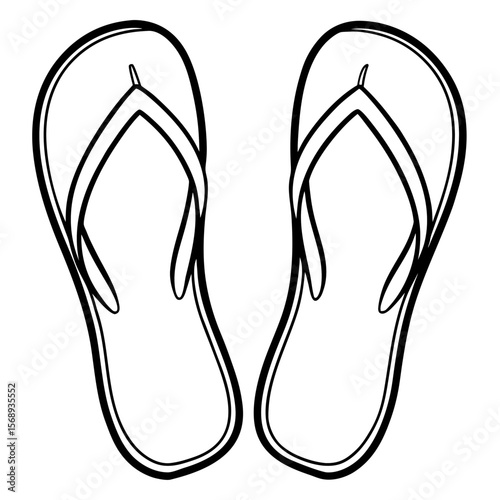 pair of flip flops