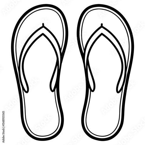 pair of flip flops