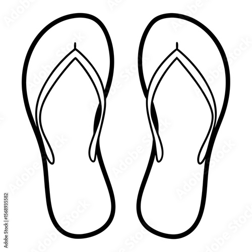 pair of flip flops