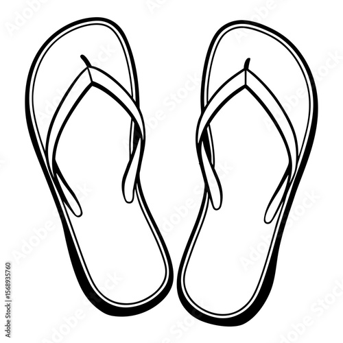 pair of flip flops