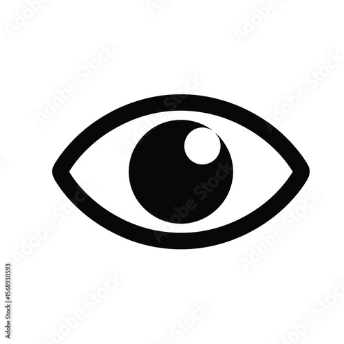 eye icon vector