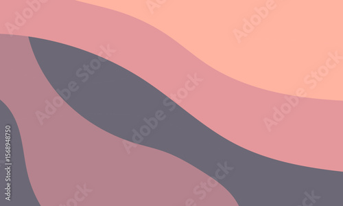 backgrounds orange art, illustration, wave
