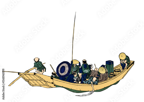 浮世絵　船　その19