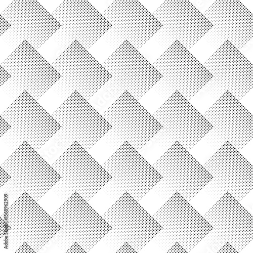 Minimal Geometric Seamless Pattern – Elegant Black and White Geometric Repeat Background for Textiles, Wallpaper, and Digital Design. EPS vector illustration
