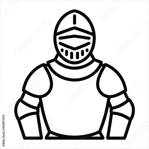 Armored Knight in Action, Medieval Arena, Digital Illustration, Dynamic Perspective