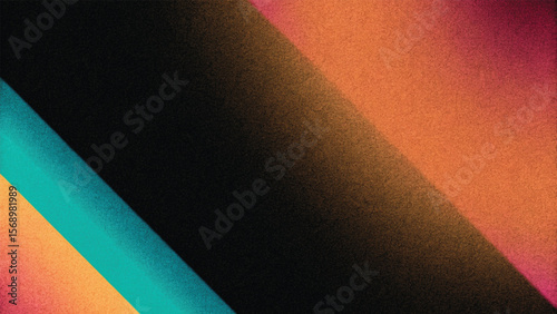 Abstract, colorful rainbow light waves create a stunning gradient design, ideal for a dynamic art or texture background