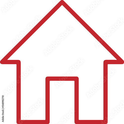 Home simple icon. Vector ICON all icon Viktor 