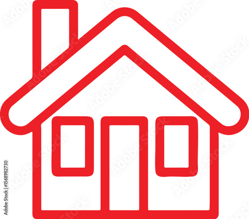 Home simple icon. Vector ICON all icon Viktor
