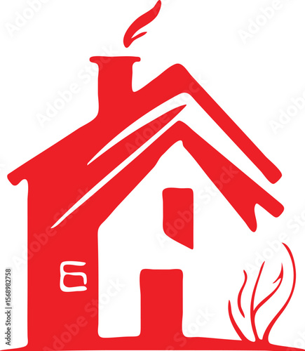 Home simple icon. Vector ICON all icon Viktor
