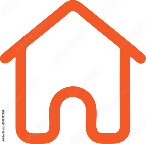 Home simple icon. Vector ICON all icon Viktor
