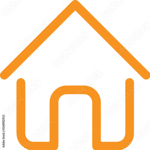 Home simple icon. Vector ICON all icon Viktor
