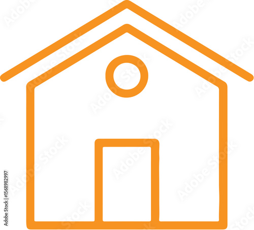 Home simple icon. Vector ICON all icon Viktor
