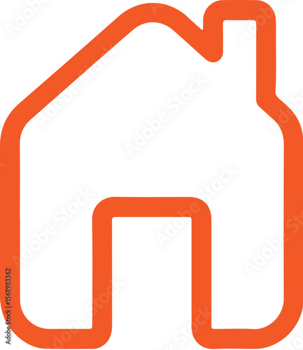 Home simple icon. Vector ICON all icon Viktor
