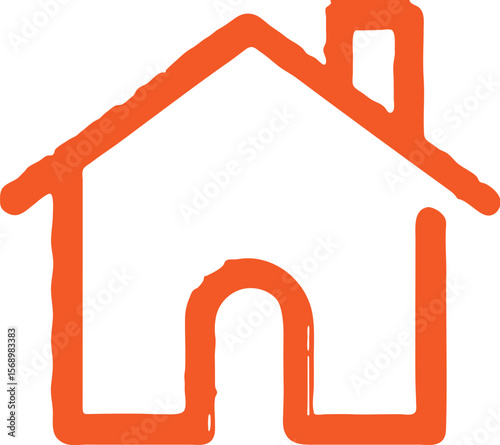 Home simple icon. Vector ICON all icon Viktor
