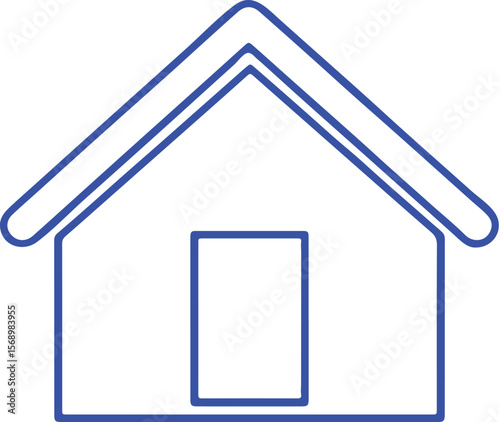 Home simple icon. Vector ICON all icon Viktor

