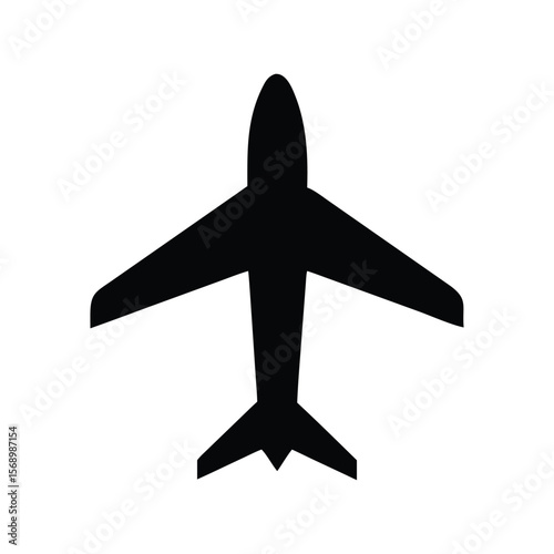 Vector plane icon.