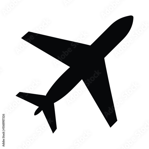 Vector plane icon.