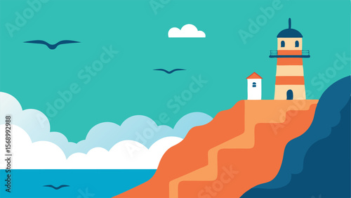 lighthouse on the beach