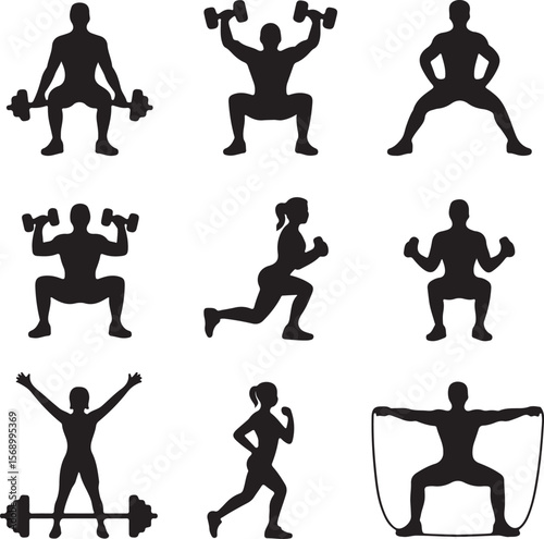 Fitness Exercises Strength Training, Cardio & Bodyweight Workouts