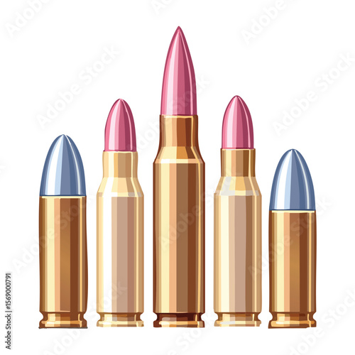 Combat Icon Pack - Flat Ammunition
