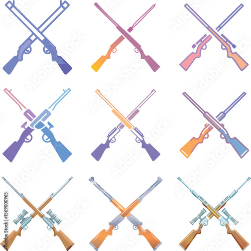 Crossed Rifles Icon