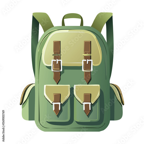 Army Bag Icon Design - Compact