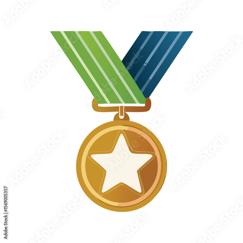 Military Trophy Icon - Mark of Service
