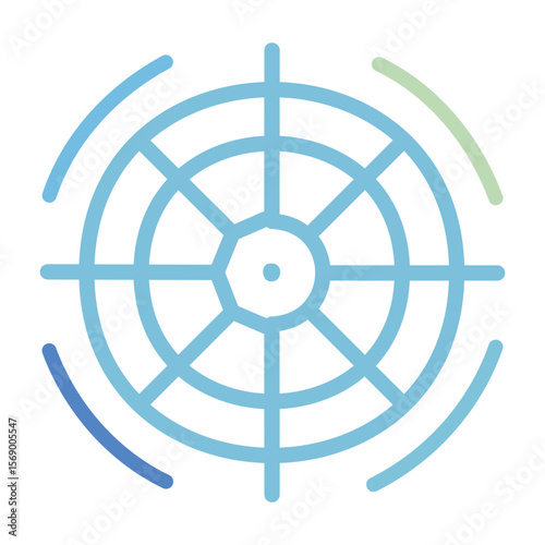 Navigation System Icon - Radar