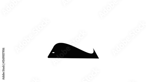 Minimalist Pick: Capturing the minimalist essence of a guitar pick against a stark backdrop, embodying musical simplicity and design.