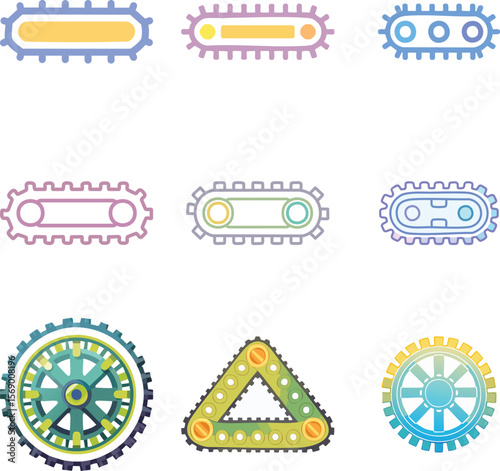 Tank Tracks Icon