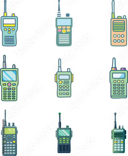 Walkie Talkie War Equipment Icon