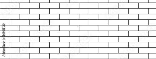 White brick background texture. White brick pattern and white background wall brick.	
