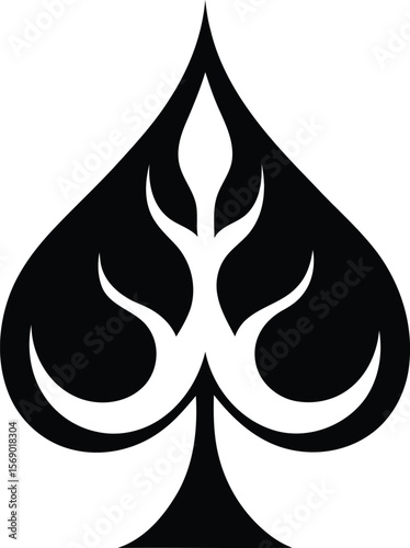 Unique Quality Leaf vector illustration, Leaf silhouette vector art, Leaf isolated line art vector icon design, nature and botanical elements, decorative eco friendly brand for leaf, Leaf icon or logo